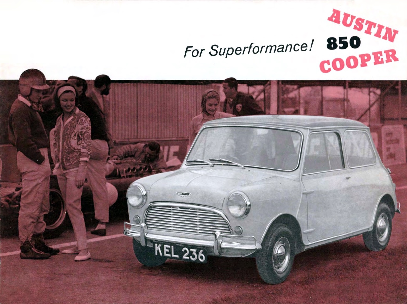 1960 Austin Cooper 850 Brochure Page 1